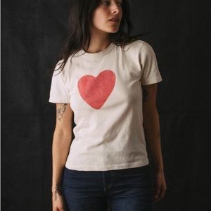 Imogene + Willy the heart tee
